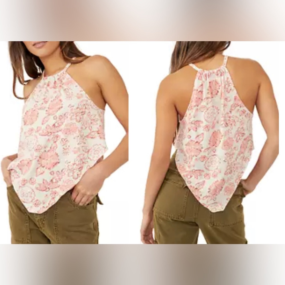 FREE PEOPLE / WE THE FREE - Daisy Tank  Color: Tea Combo